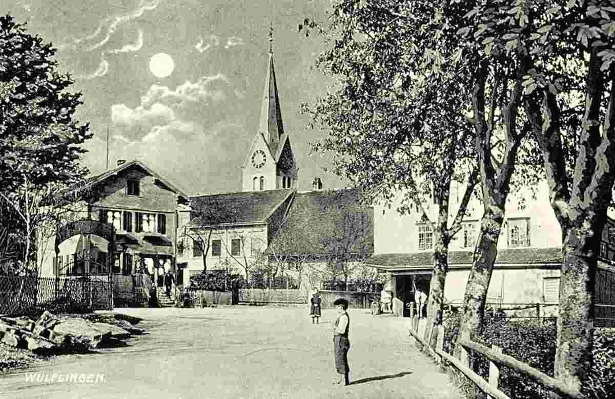 Winterthur. Blick in Richtung Lindenplatz, 1910
