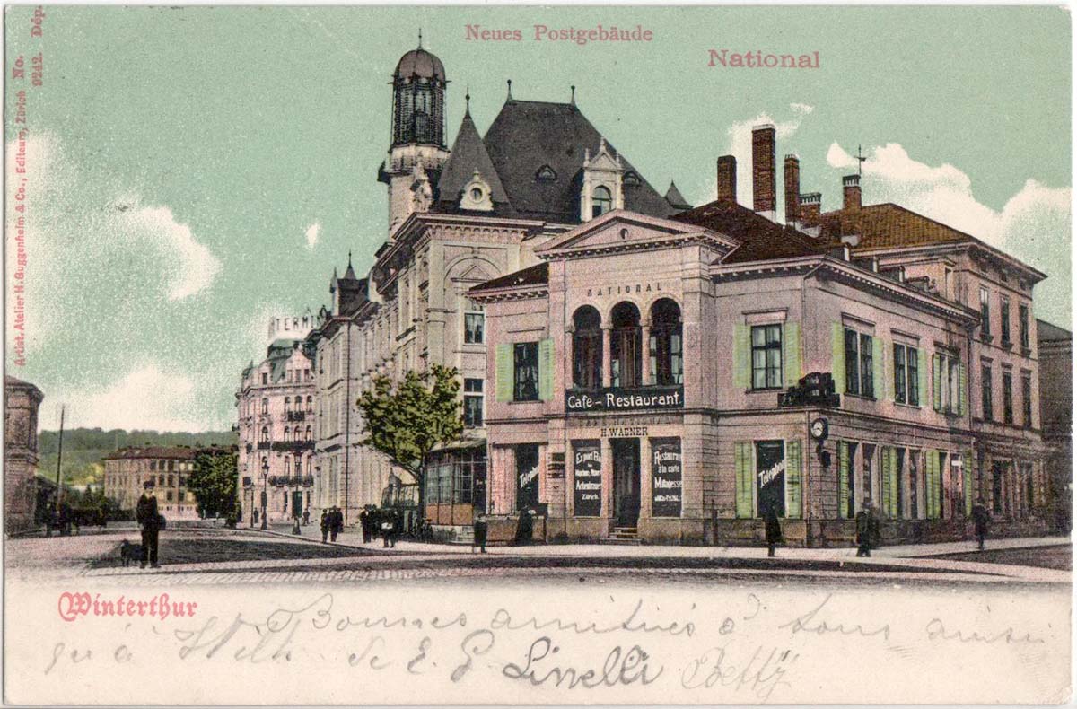 Winterthur. Hotel Terminus, 1905