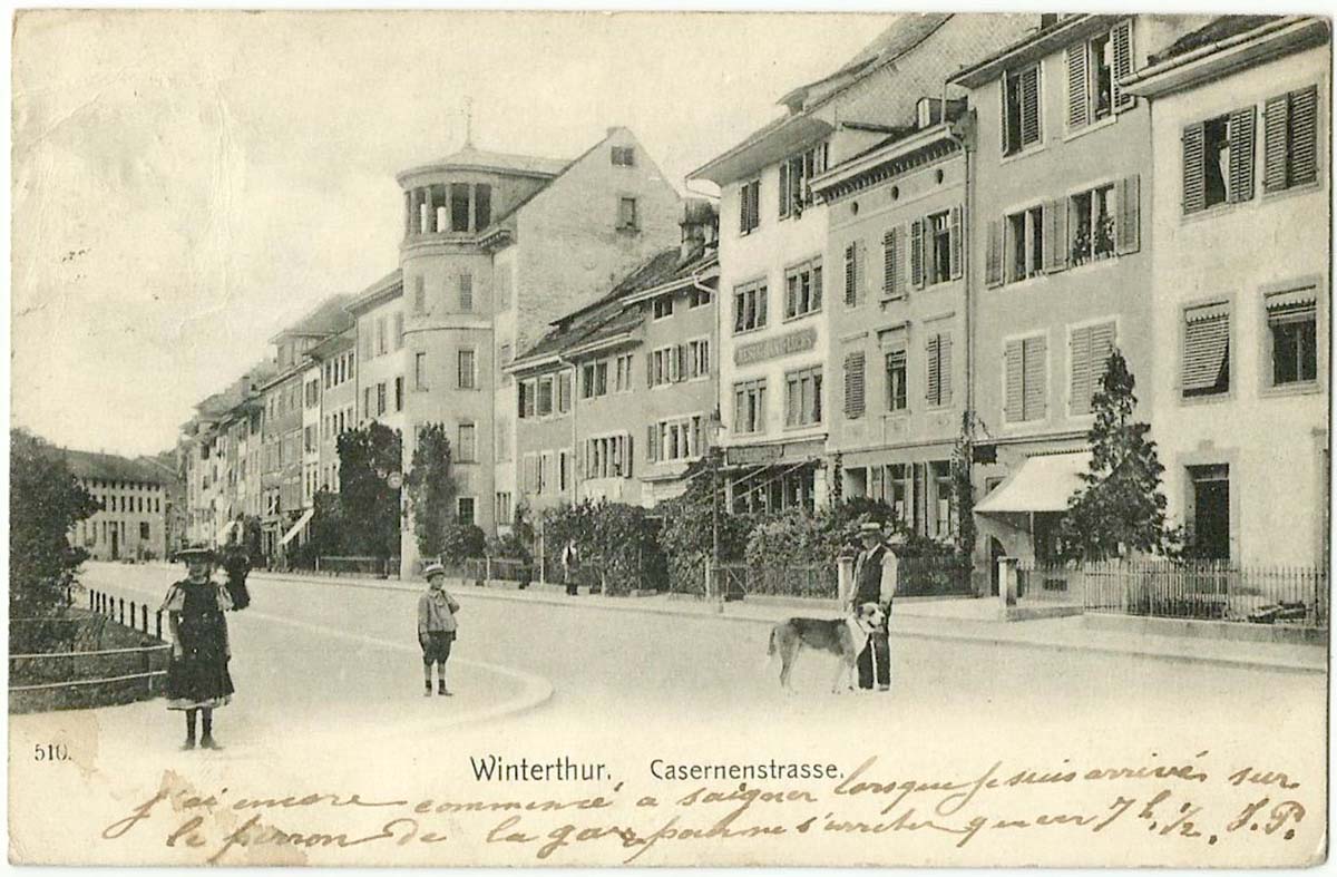 Winterthur. Kasernenstraße
