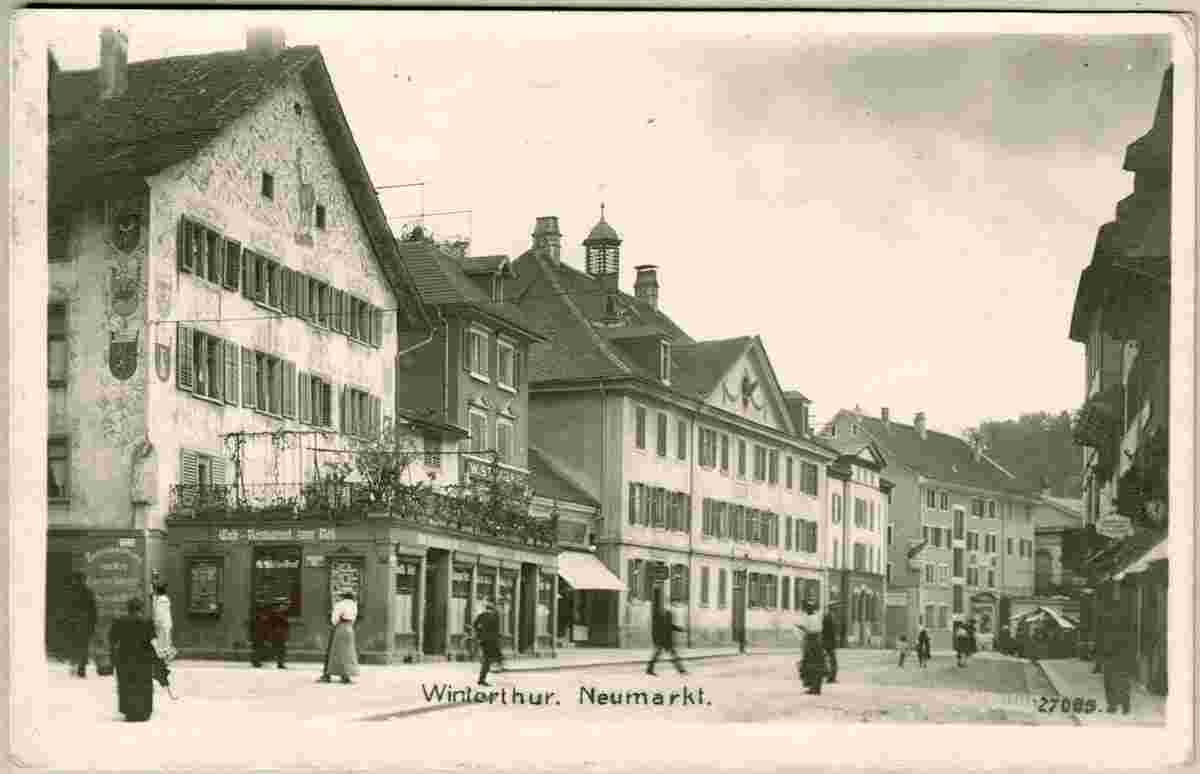 Winterthur. Neumarkt, 1925