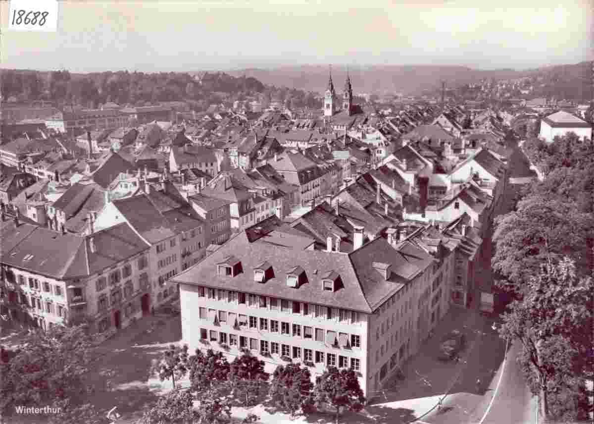 Panorama von Winterthur