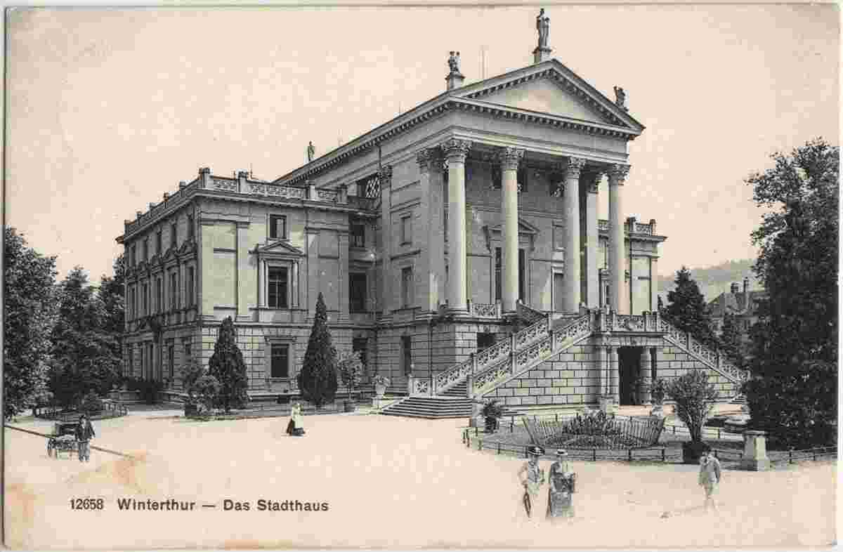 Winterthur. Stadthaus, 1909