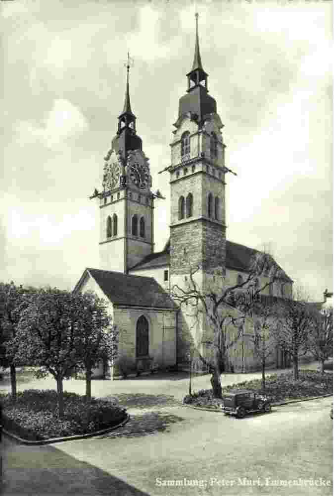 Winterthur. Stadtkirche, 1946