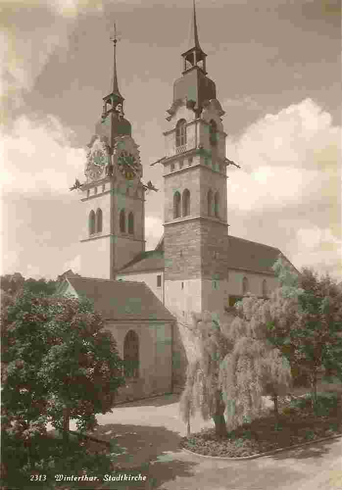 Winterthur. Stadtkirche