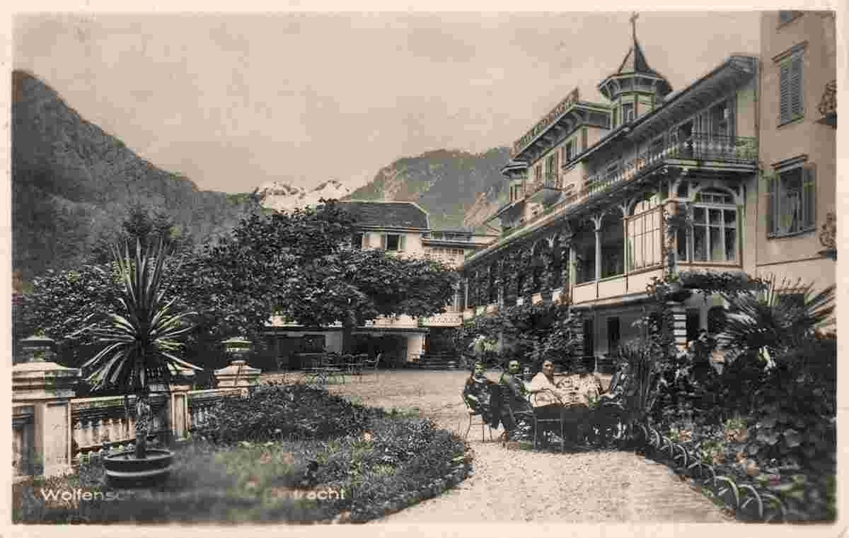 Wolfenschiessen. Hotel-Kurhaus Eintracht, 1925