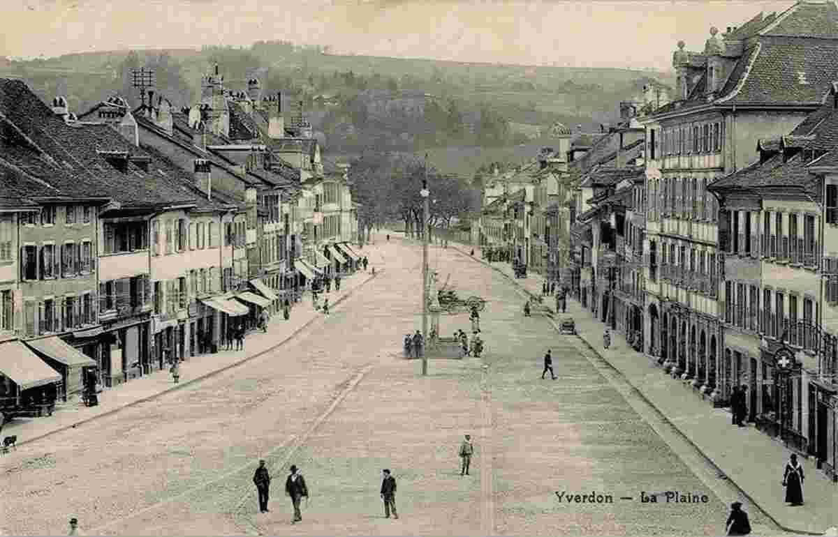 Yverdon-les-Bains. La Plaine, 1907