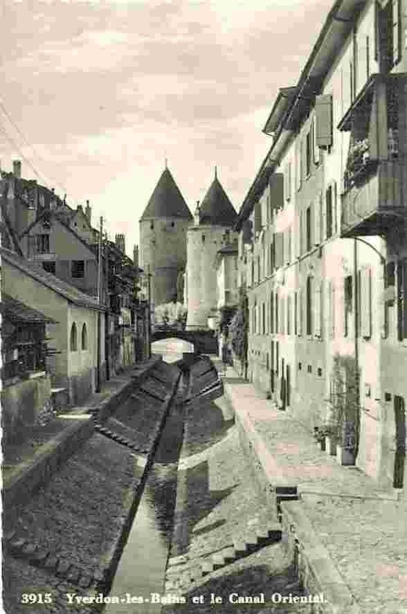 Yverdon-les-Bains. Les Canal Oriental