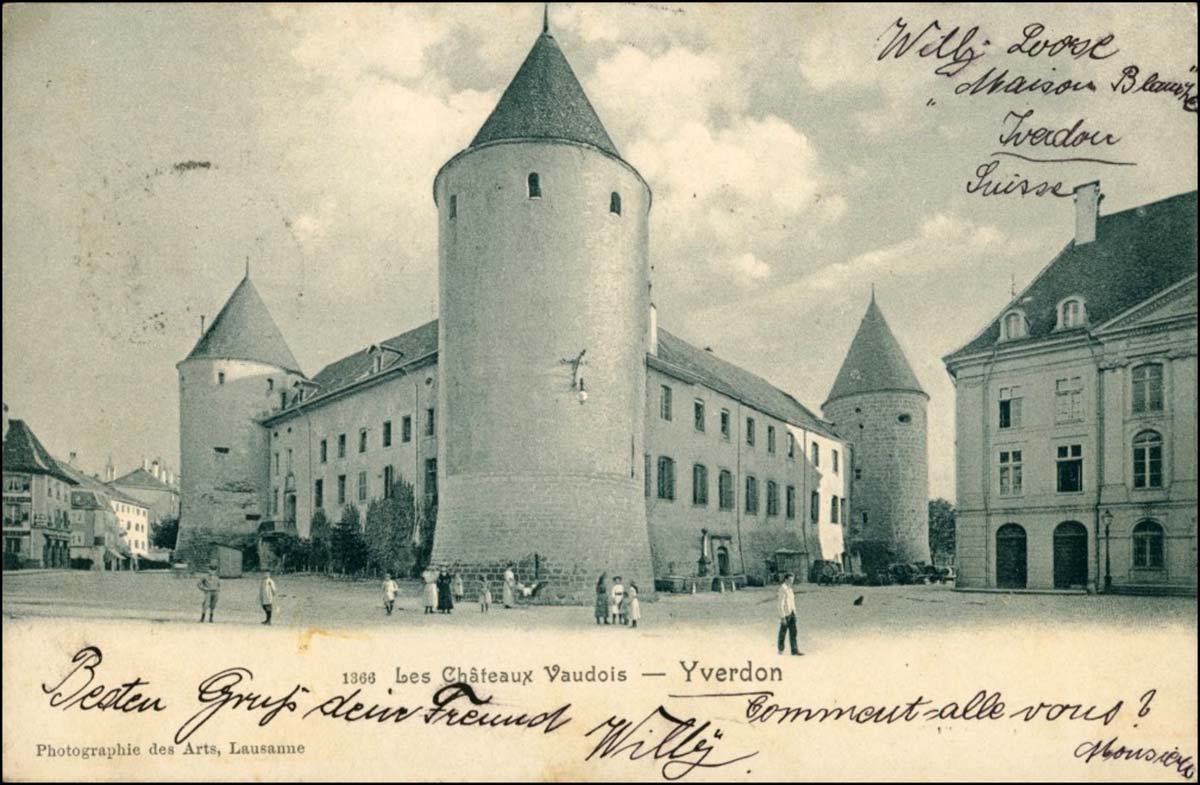 Yverdon-les-Bains. Les Château Vaudois, 1904