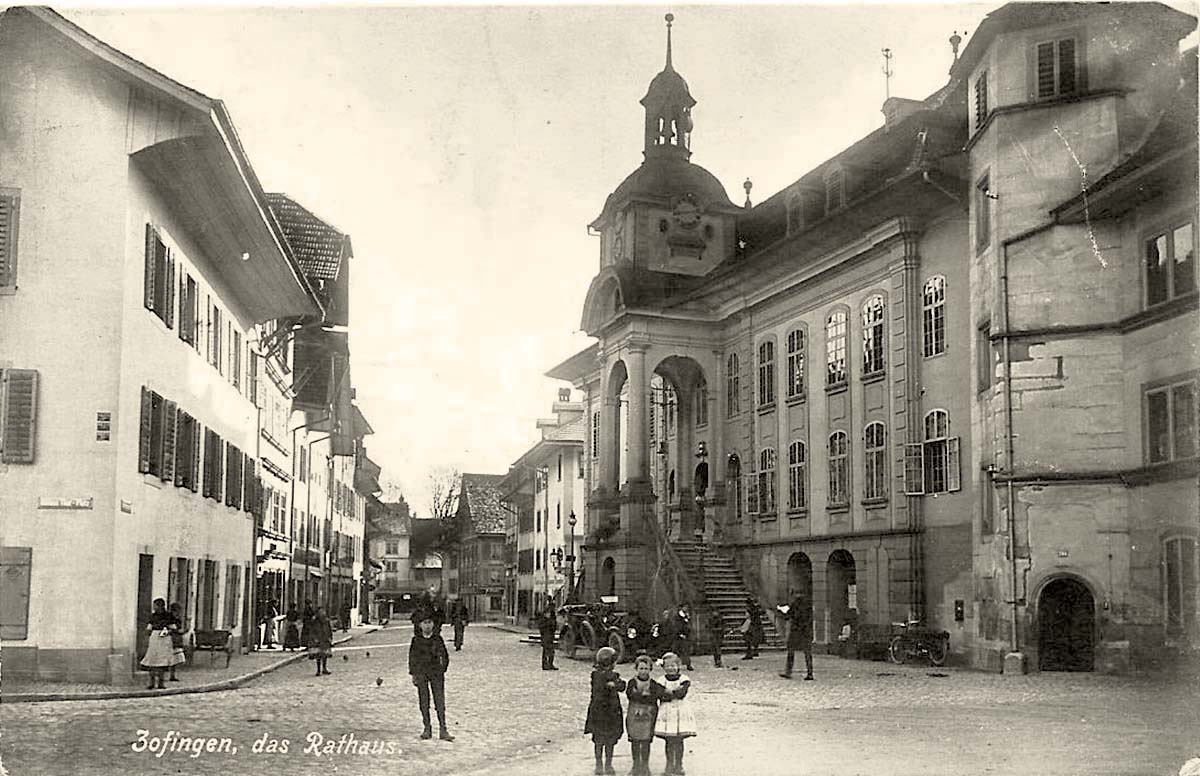 Zofingen. Rathaus, 1925