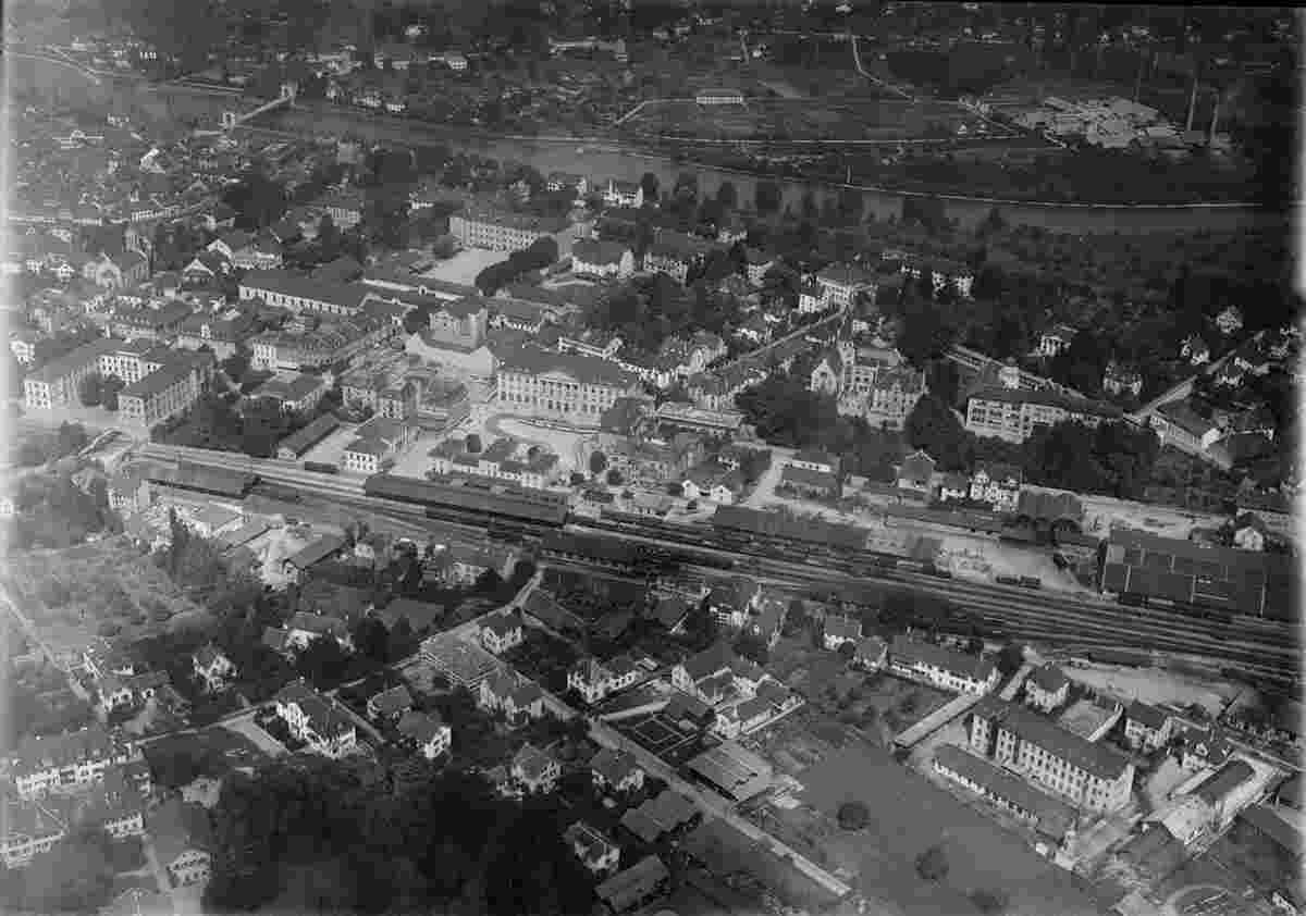 Aarau. Bahnhof, 1919