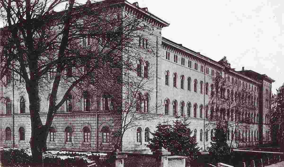 Aarau. Infanterie Kaserne, um 1890