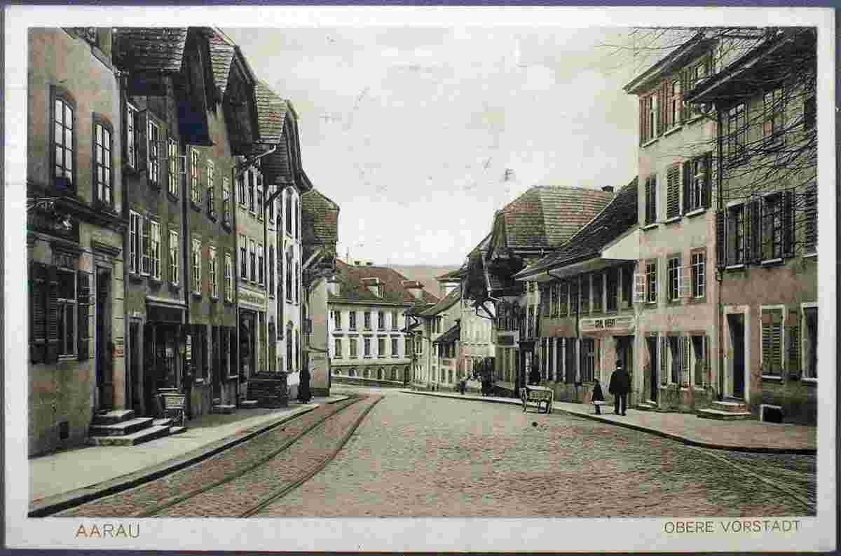 Aarau. Obere Vorstadt, 1921