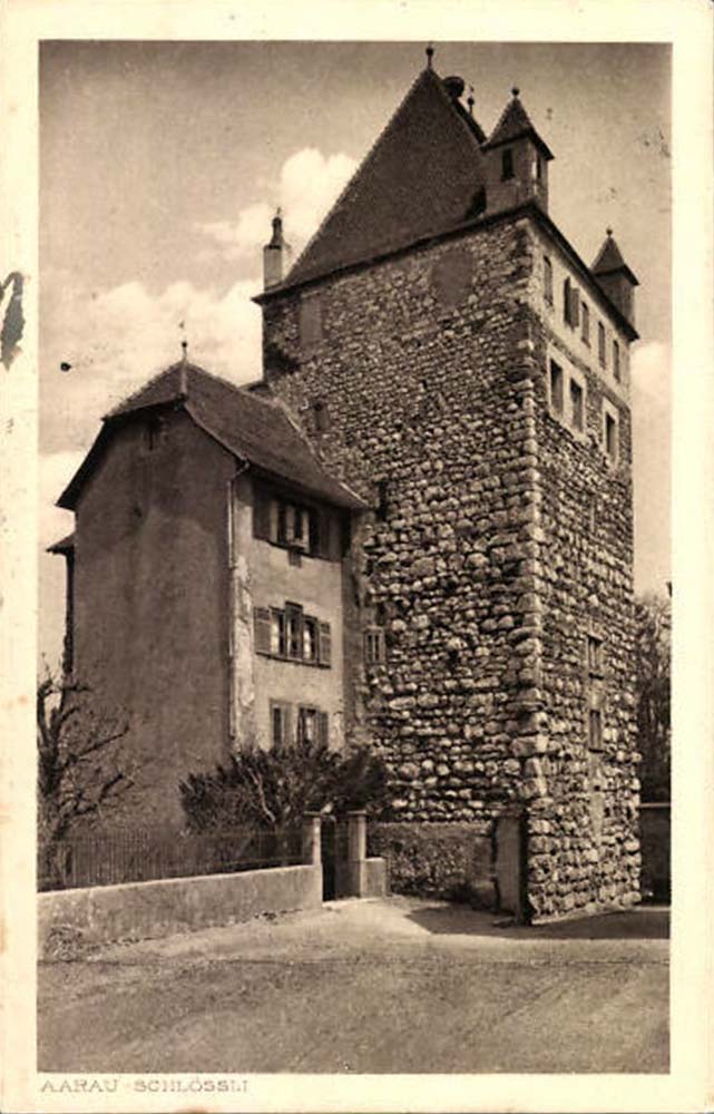 Aarau. Schlossthurm, 1919