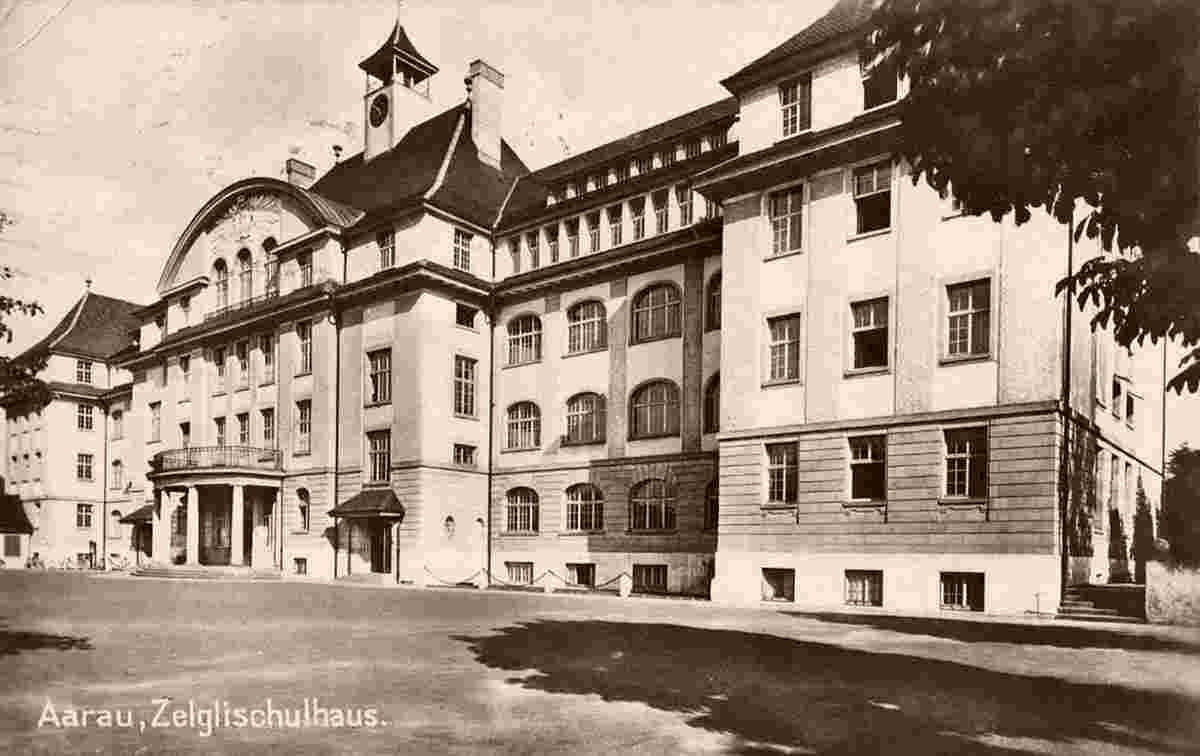 Aarau. Zelglischulhaus, 1926