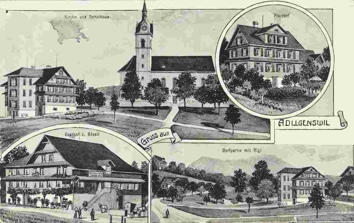 Panorama von Adligenswil, 1912