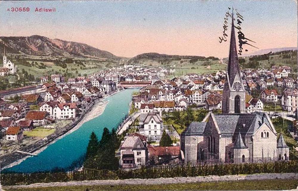 Adliswil nach Cannstadt, 1919