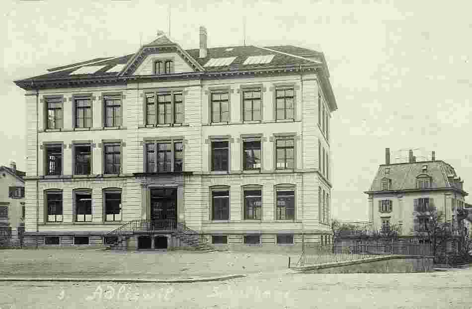 Adliswil. Schulhaus, 1918
