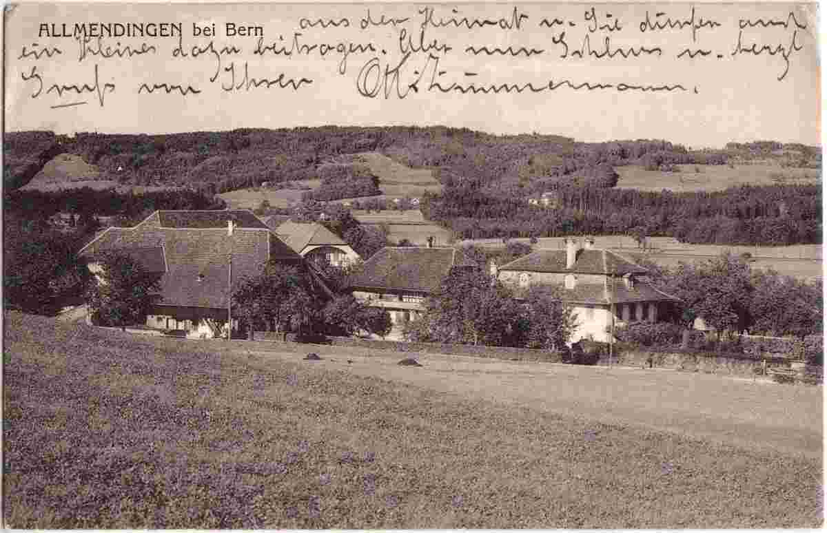 Allmendingen. Panorama von Dorf