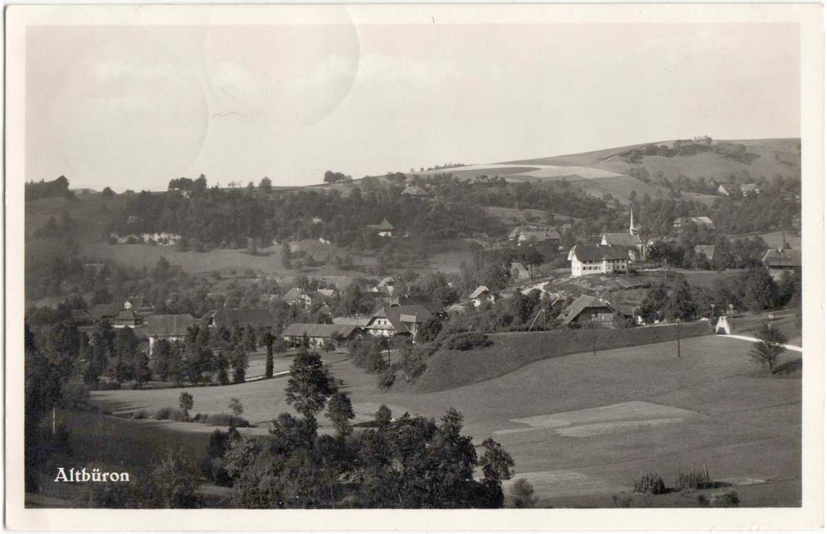 Panorama von Altbüron, 1938