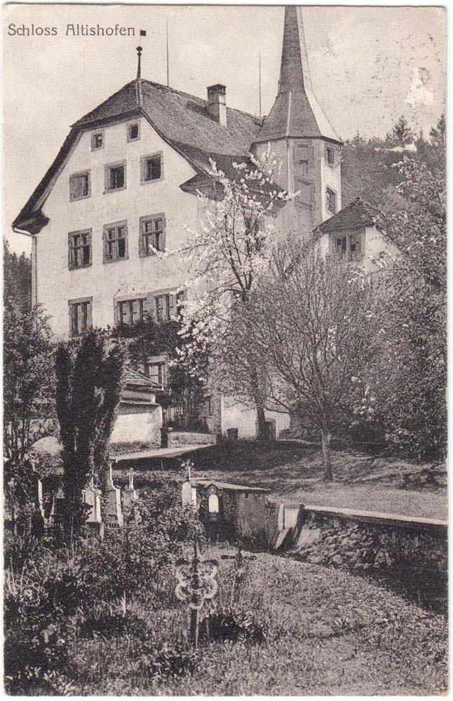 Altishofen. Schloß, 1922