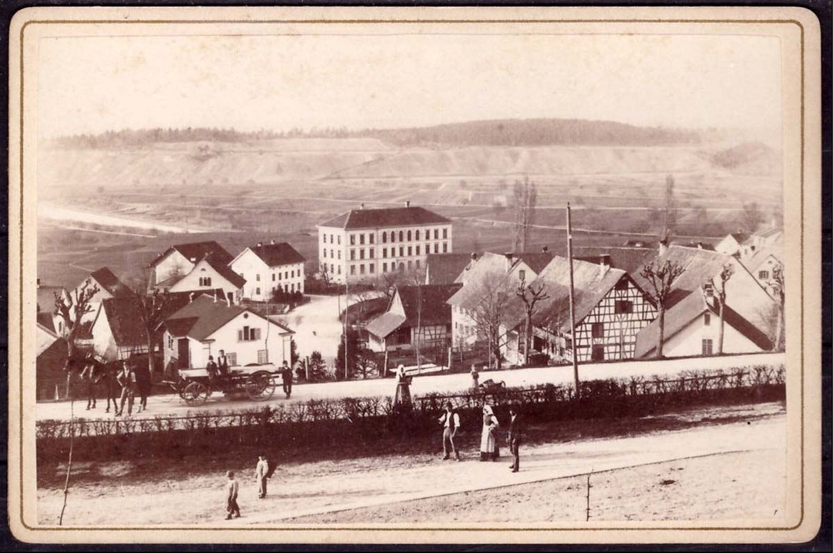 Panorama von Andelfingen, um 1900