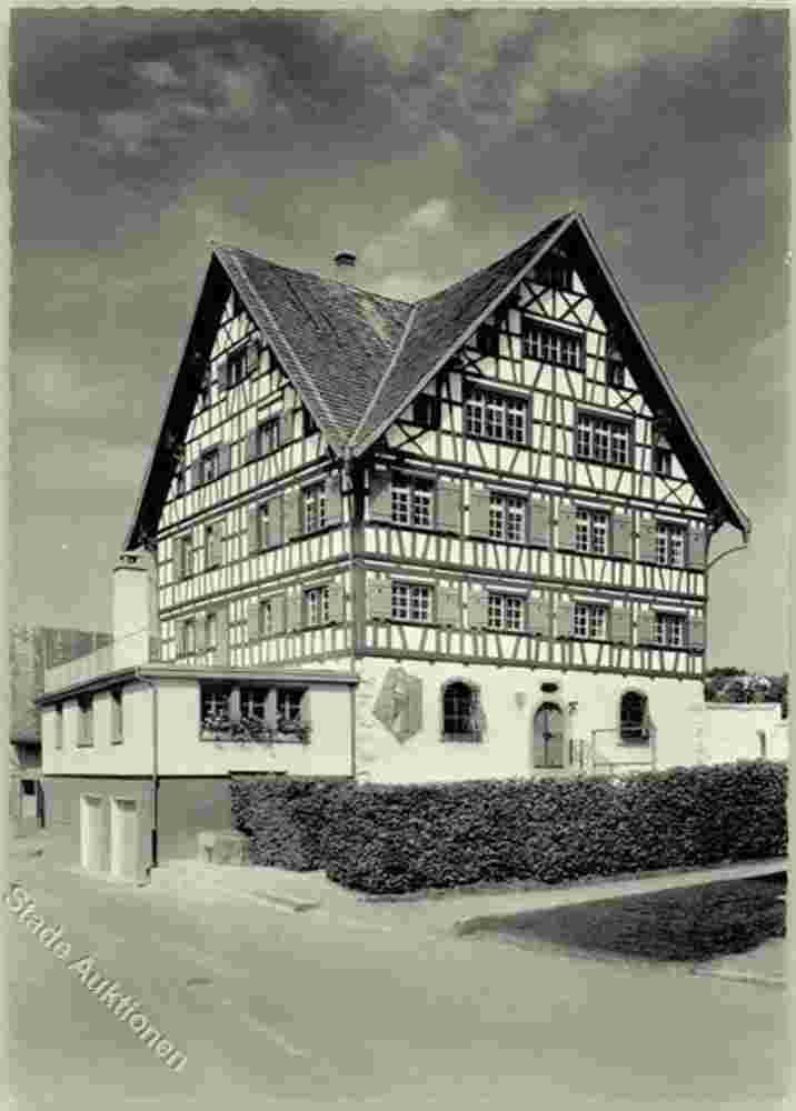Andwil. Altes Gerichtshaus zum 'Hirschen', erbaut 1732, renoviert 1961-1964