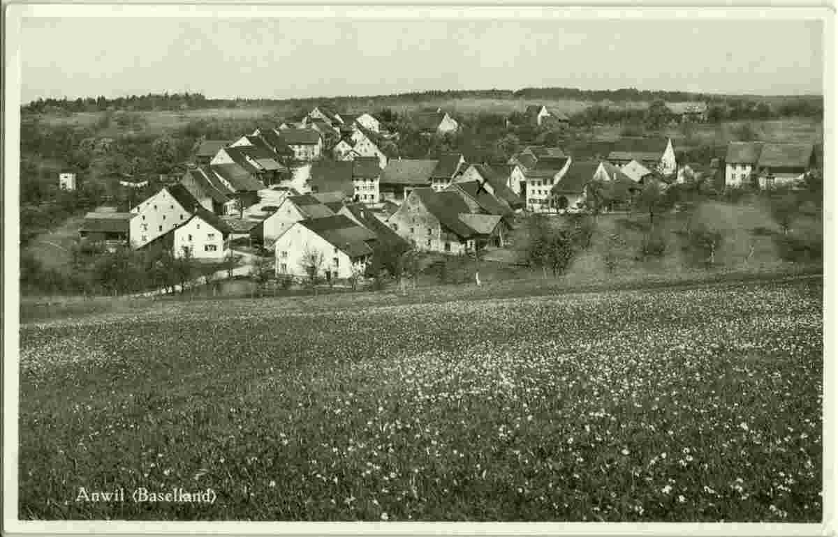 Panorama von Anwil, 1940