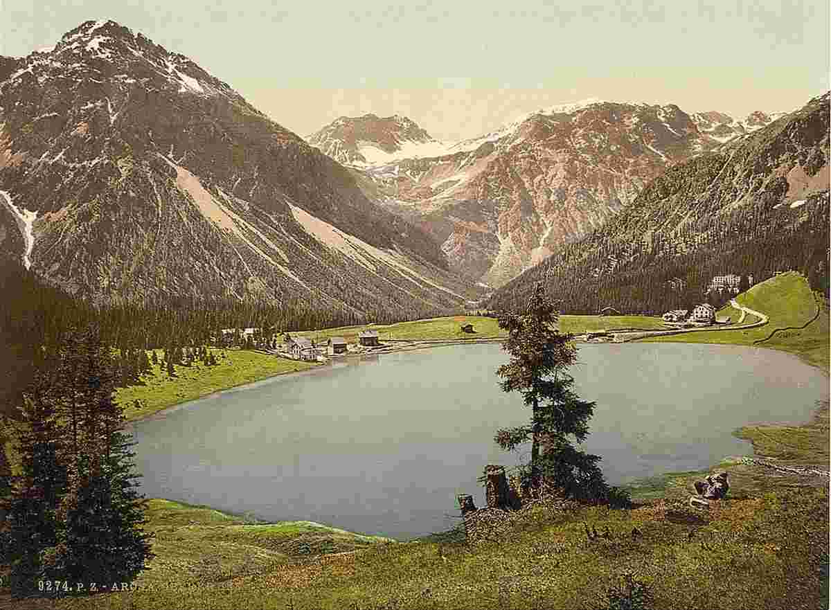 Arosa. The Upper Lake, Grisons