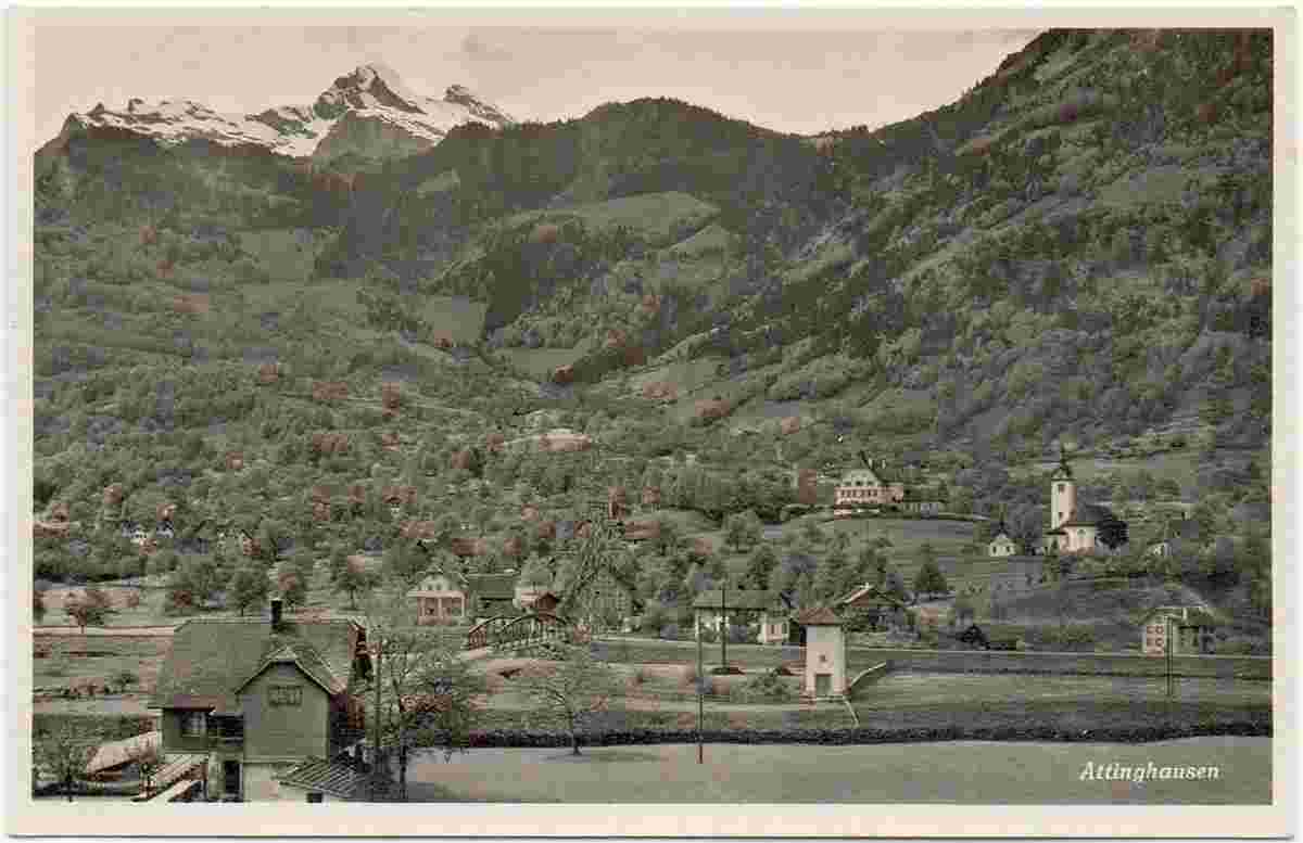 Blick auf Attinghausen, 1939