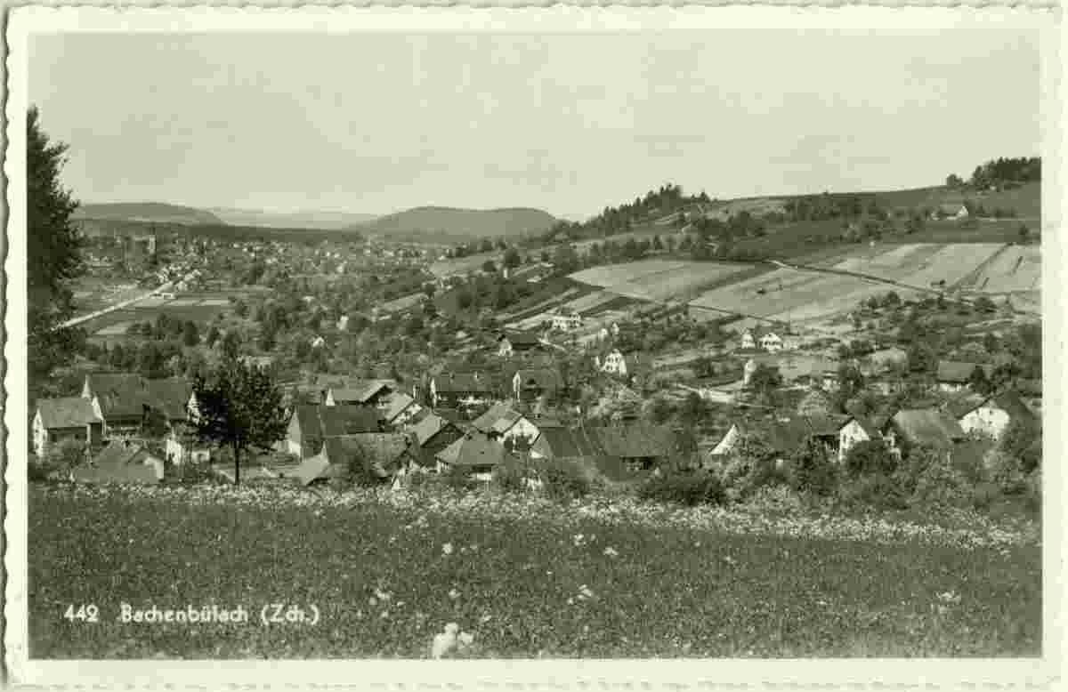 Bachenbülach. Panorama von Bachenbülach