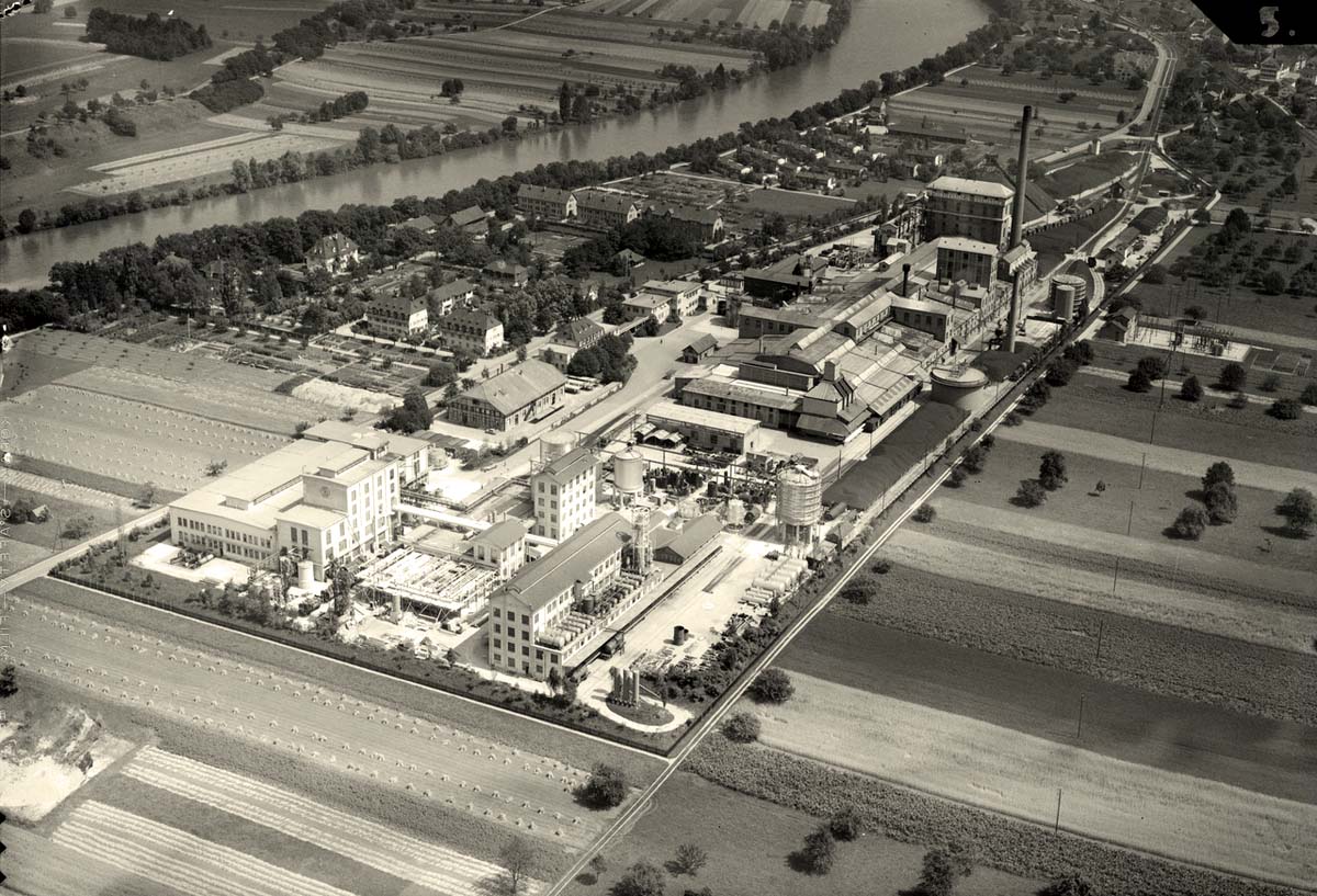 Bad Zurzach. Schweizerische Sodafabrik, 1957