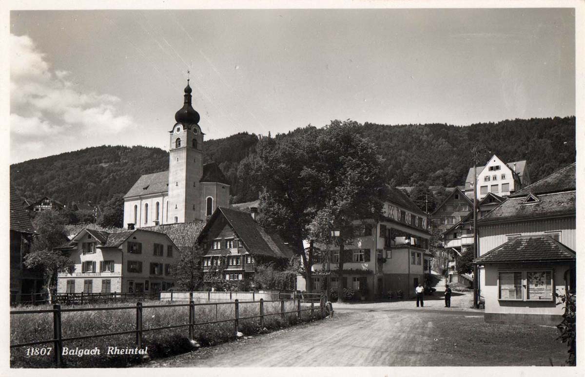 Balgach. Dorfstraße, 1942