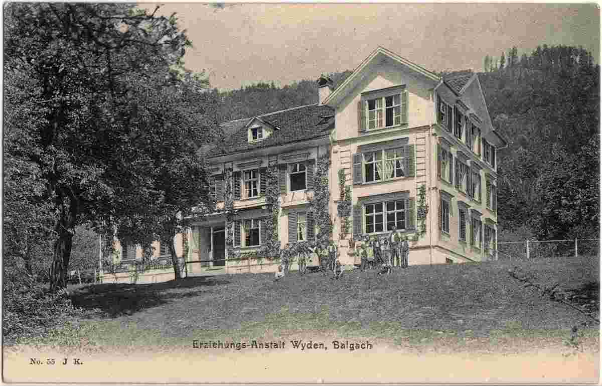 Balgach. Erziehungs-Anstalt Wyden, 1915