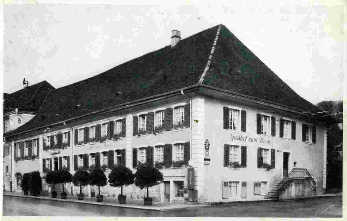 Balsthal. Hotel zum Rössli, 1961
