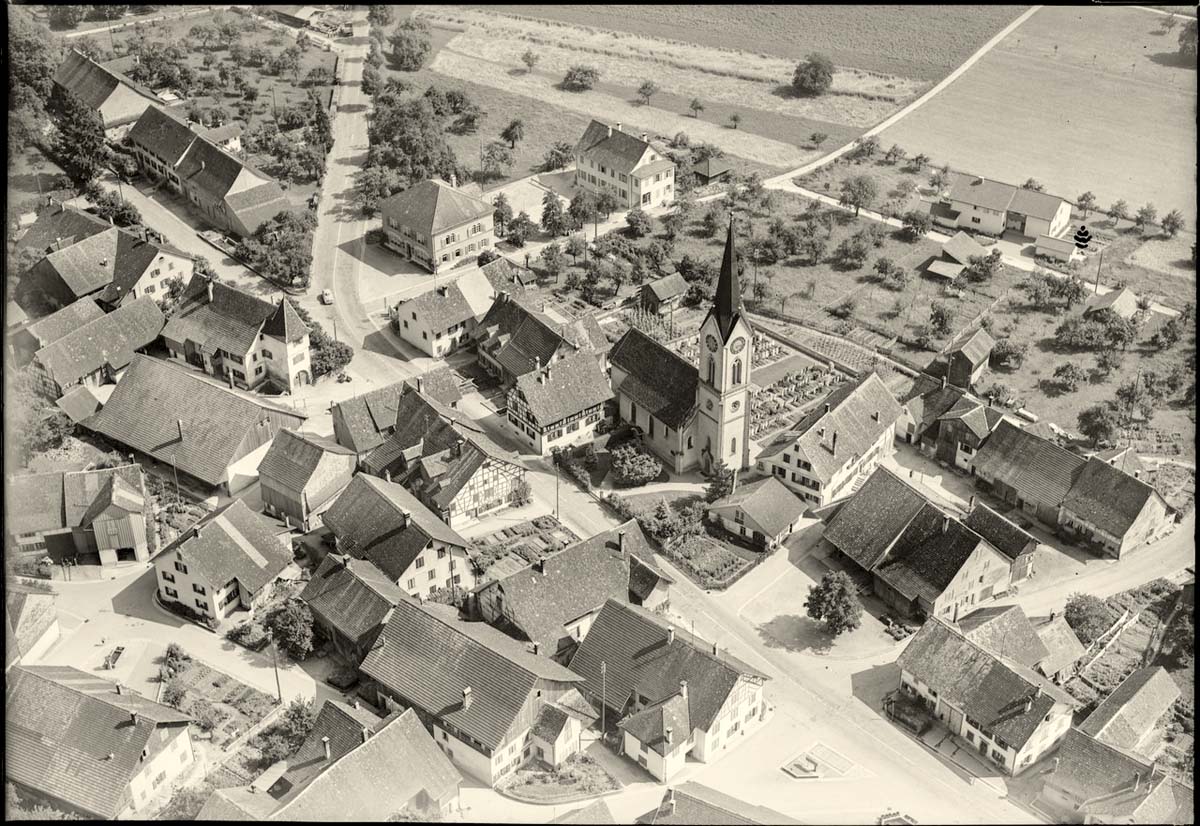 Panorama von Benken, 1953