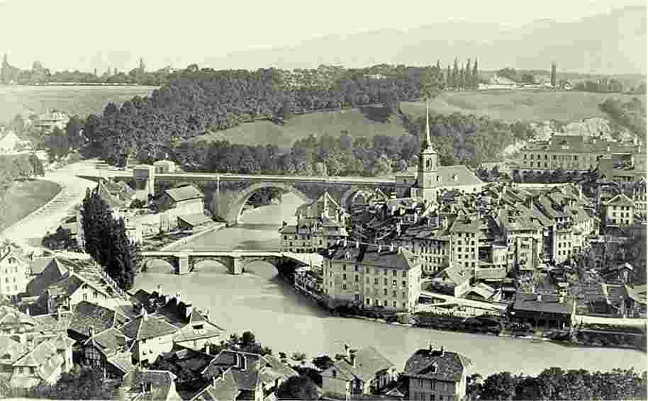 Bern. Nidesk Brücke