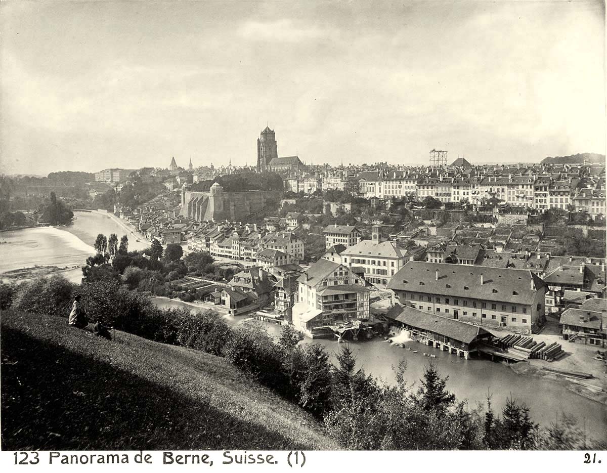 Bern. Panorama der Stadt