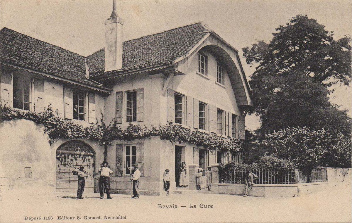 Bevaix. La Cure, 1906