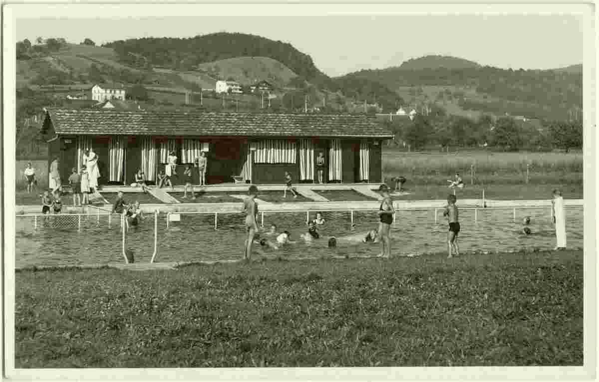 Birmensdorf. Schwimmbad, 1938