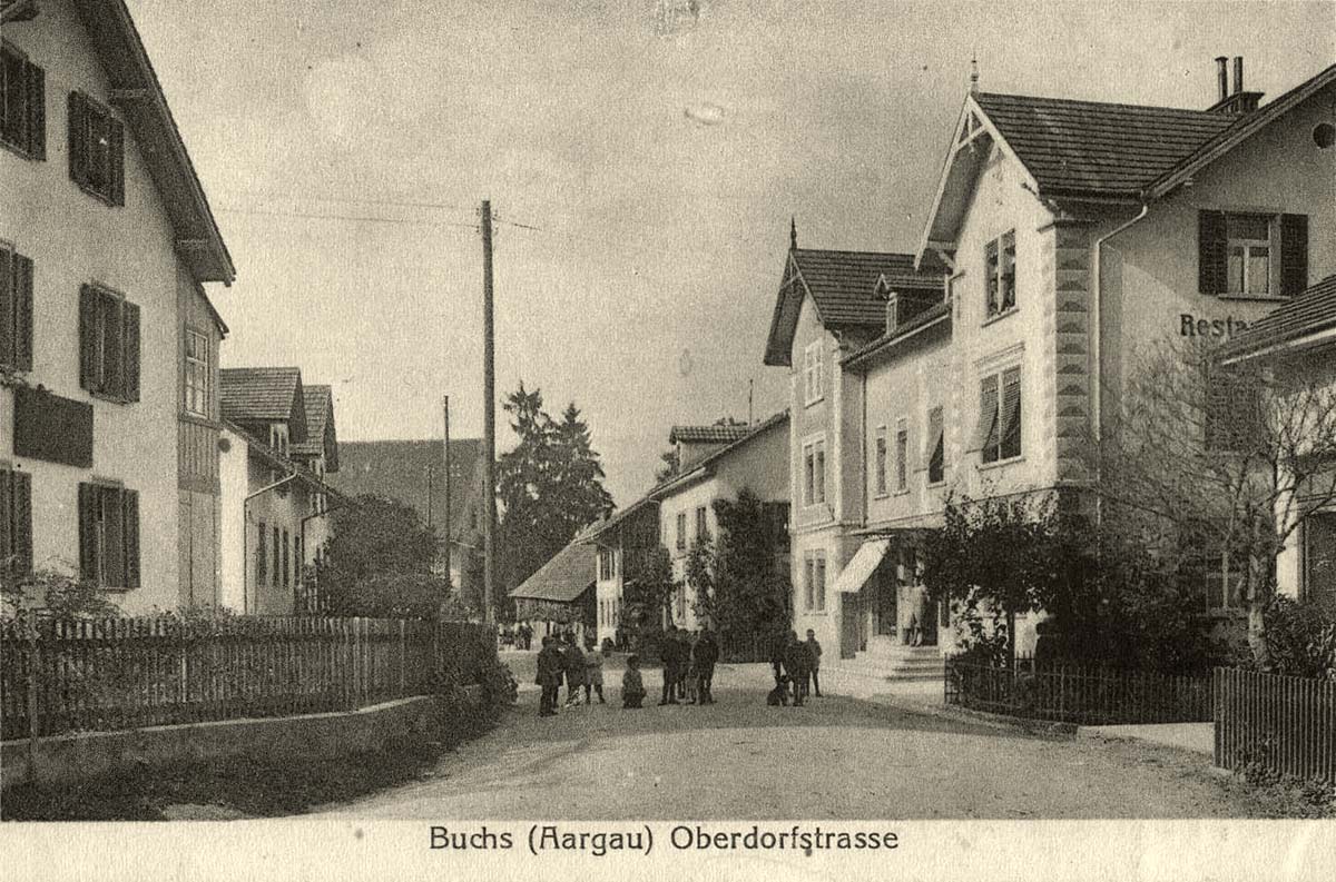 Buchs AG. Oberdorfstraße, 1931