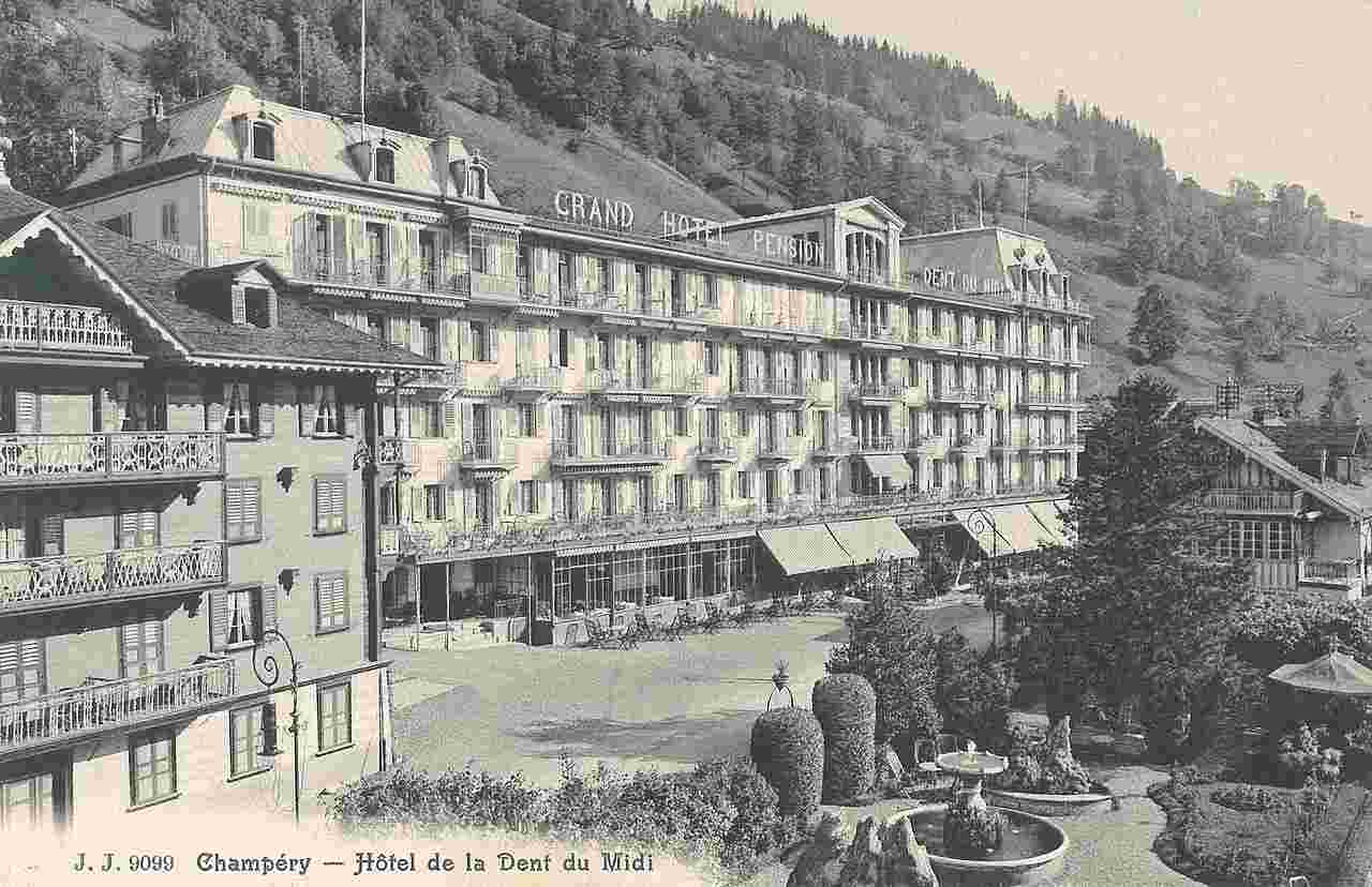 Champéry. Hôtel de la Dent-du-Midi