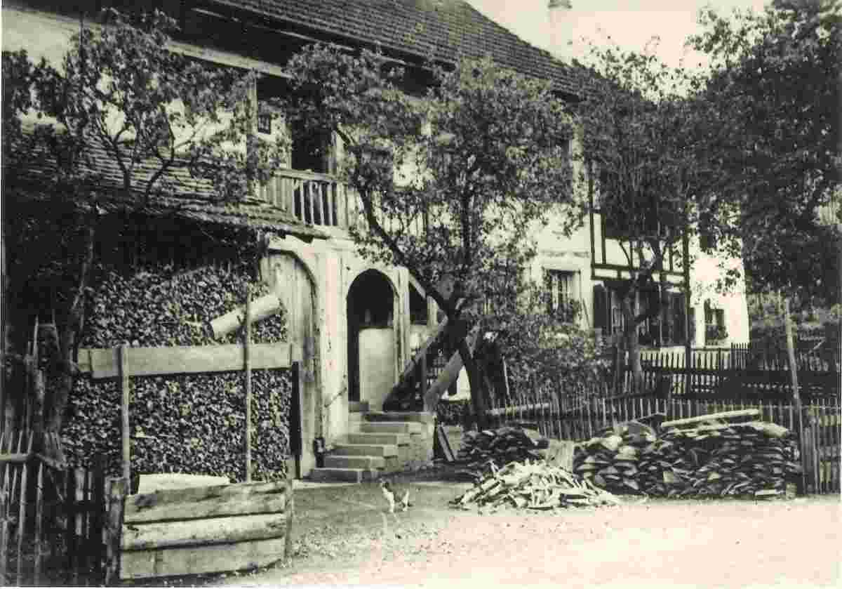Dachsen. Bolstraße, um 1910