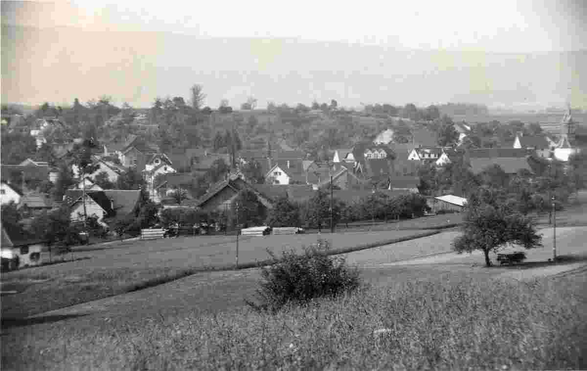 Panorama von Dietlikon, 1943