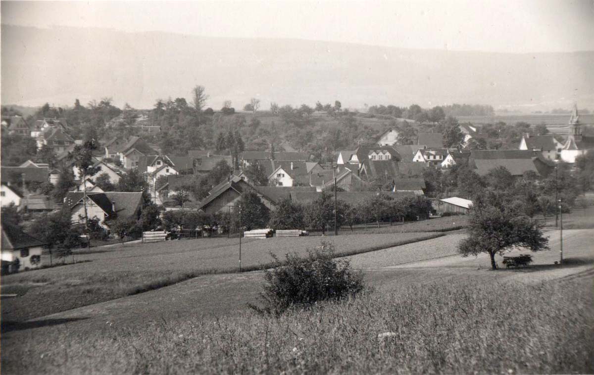 Panorama von Dietlikon, 1943
