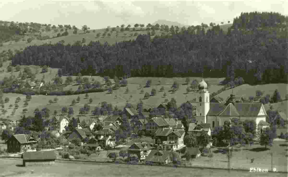 Ebikon. Panorama, 1933
