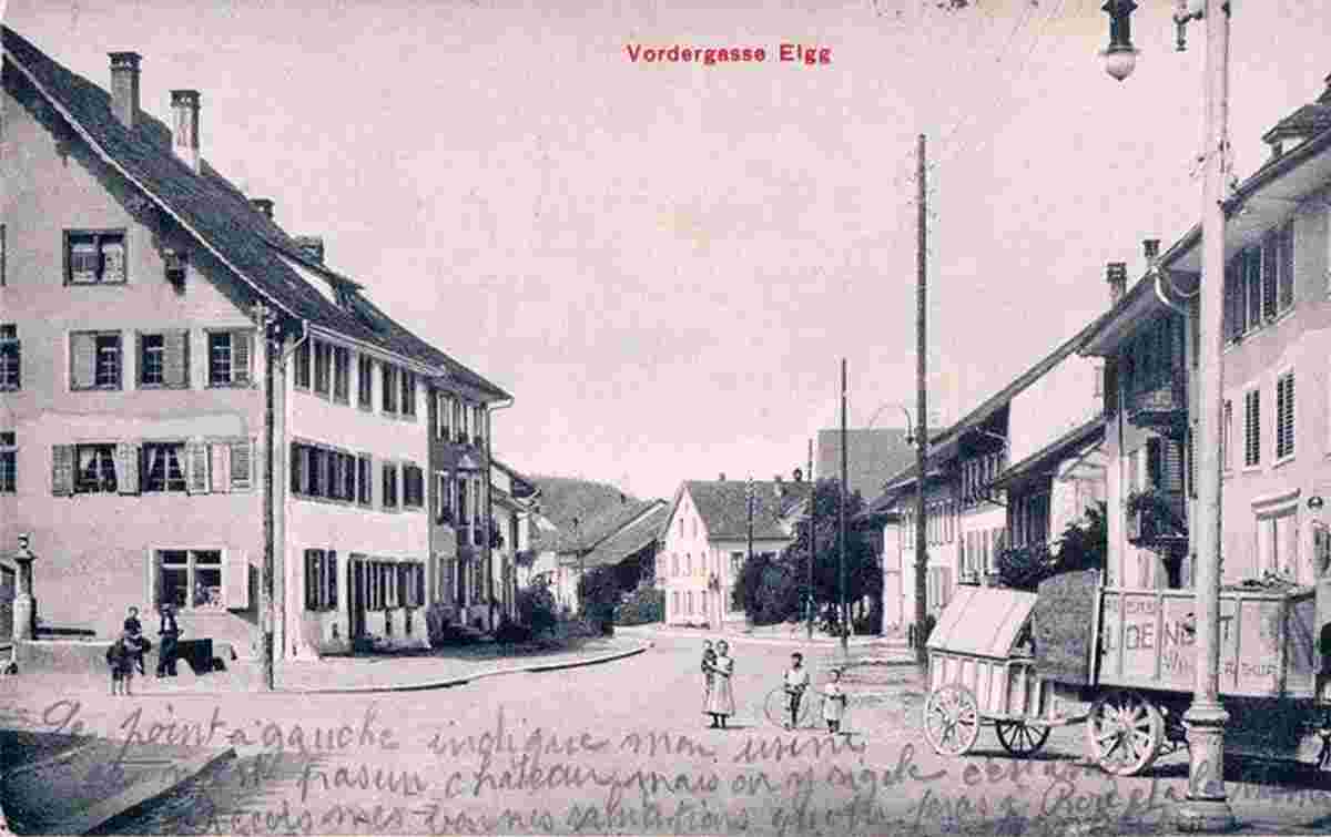 Elgg. Vordergasse, 1909