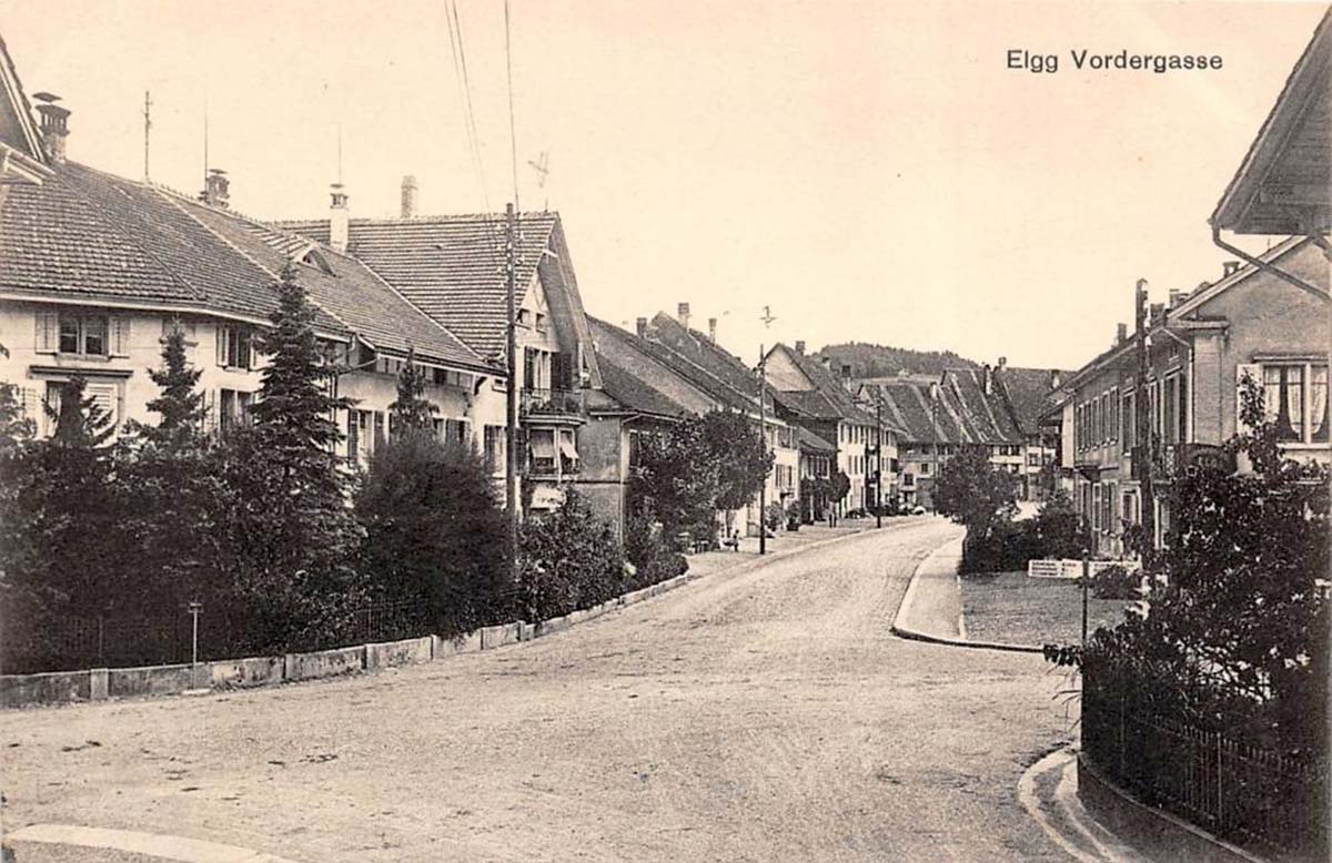 Elgg. Vordergasse, 1910
