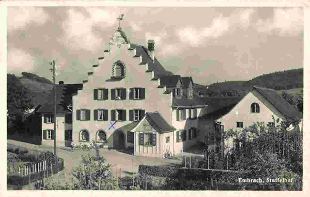Embrach. Hotel Pension 'Staffelhof'