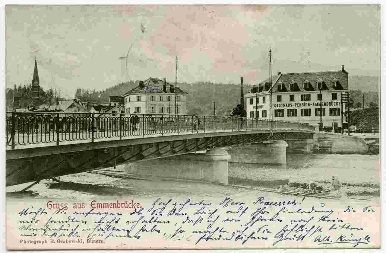 Emmen. Emmenbrücke - Gasthaus und Pension