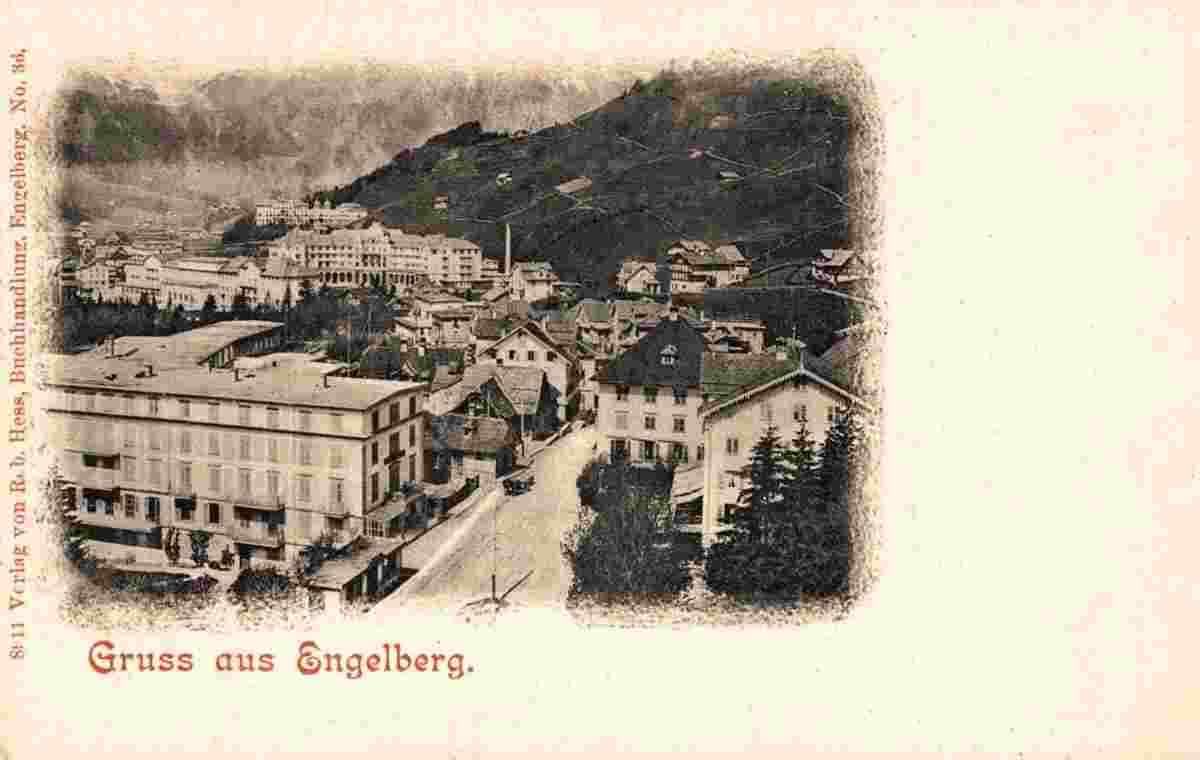 Blick auf Engelberg, 1905